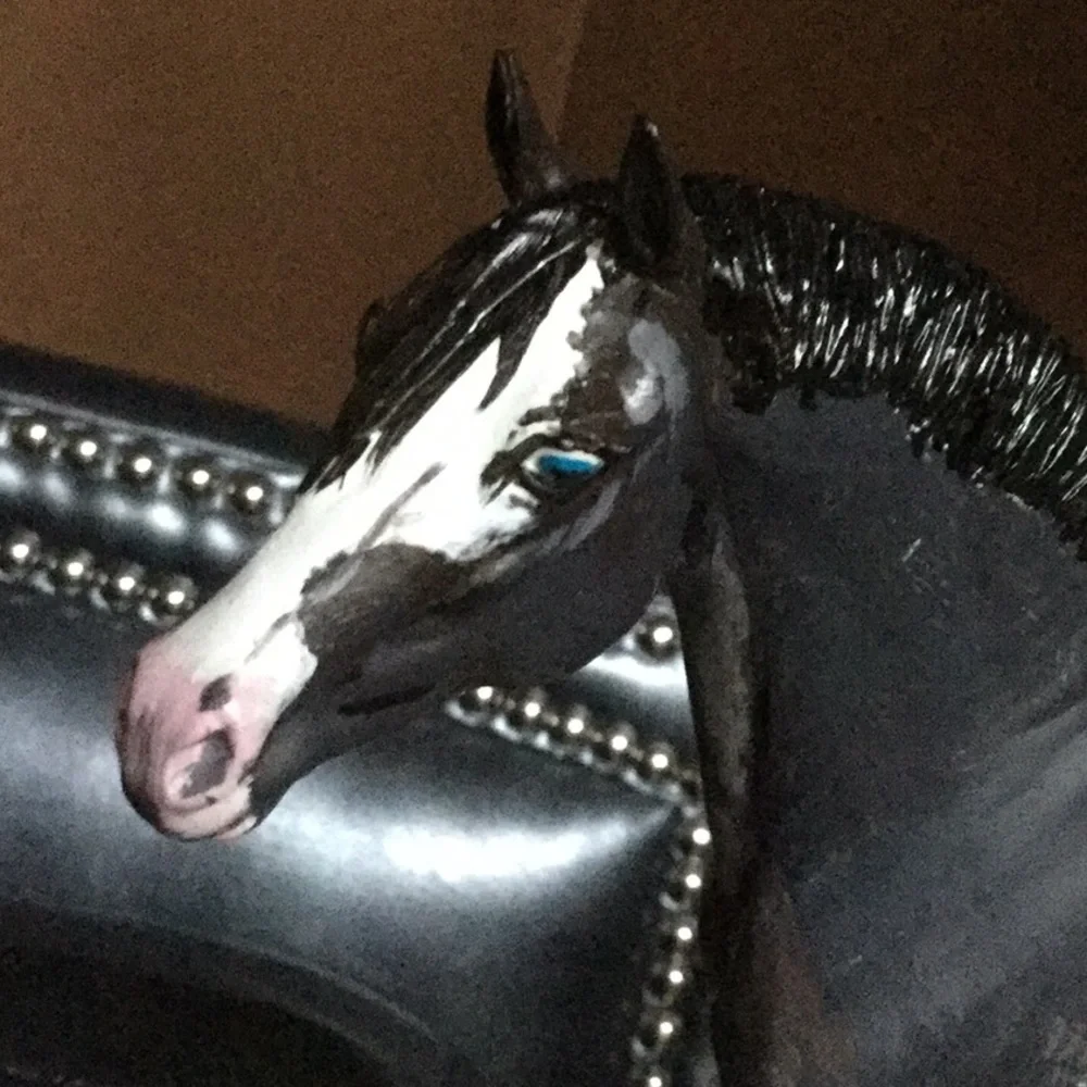 OOAK ARTISAN spotted pony  Breyer horse custom collectable equestrian  cowgirl - Picture 14 of 14